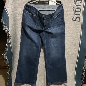 Liz Claiborne Women's Blue Wide Leg Jeans